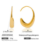 Earrings, ear studs, stainless steel jewelry for women, non-fading ear accessories