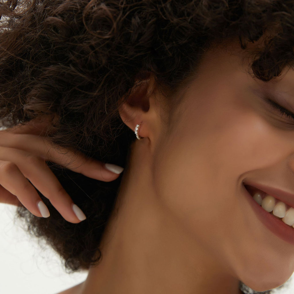 SE0247 S925Silver Brilliant Zircon Earrings Zircon Earrings