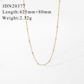 Gold-Plated Brass Snake Herringbone Necklace with a distinctive modern silhouette — jewelry finish and design detail