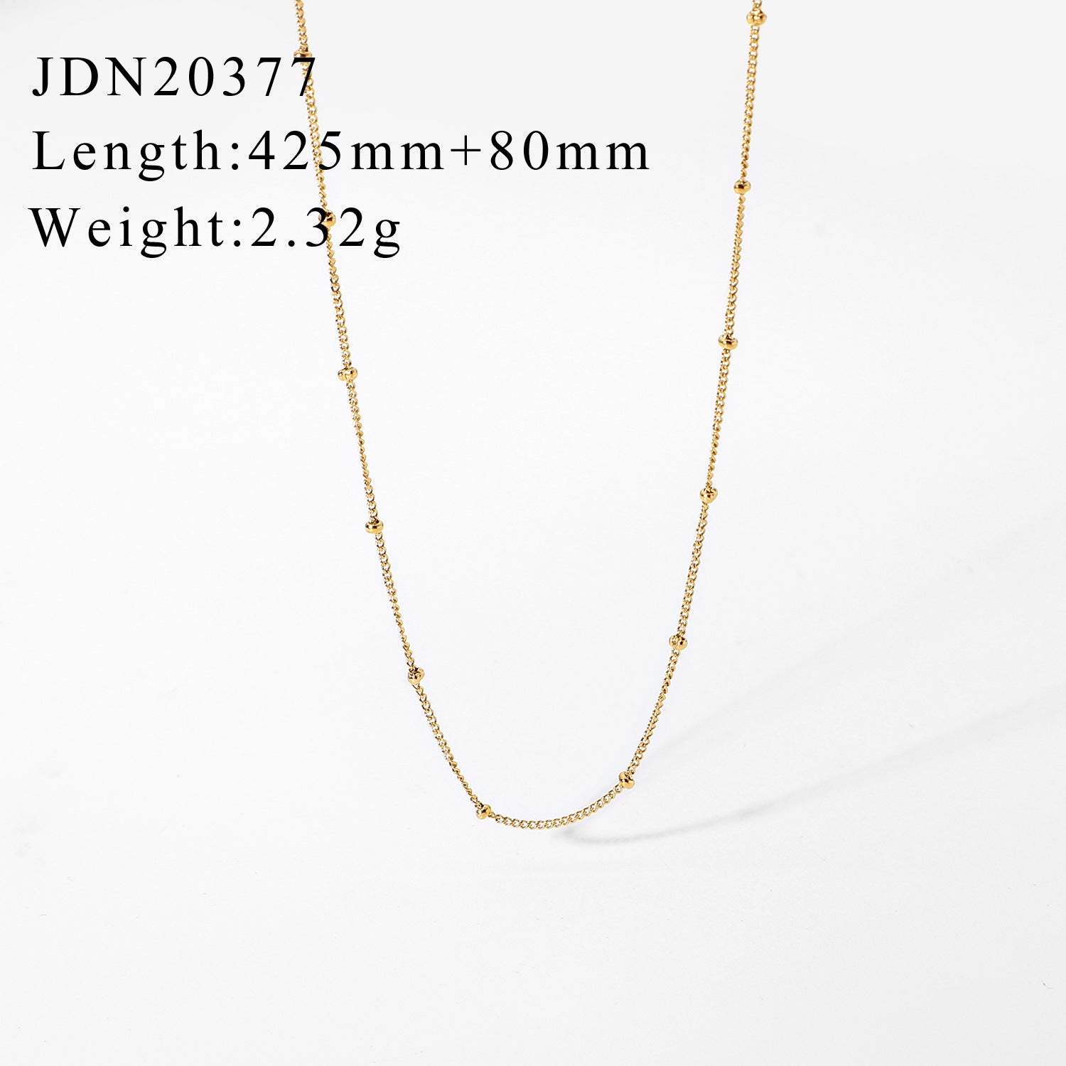 Trendy Retro Simple Personality Gold-Plated Minimalist Multi-Layer Necklace for Women Collarbone Chain