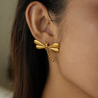 2H Stud Earrings Dragonfly Earrings Stainless Steel Jewelry Ear Accessories earrings