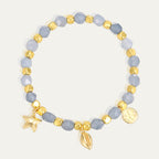 CYB0239  Design Starfish Beaded Beach Bohemian Bracelet