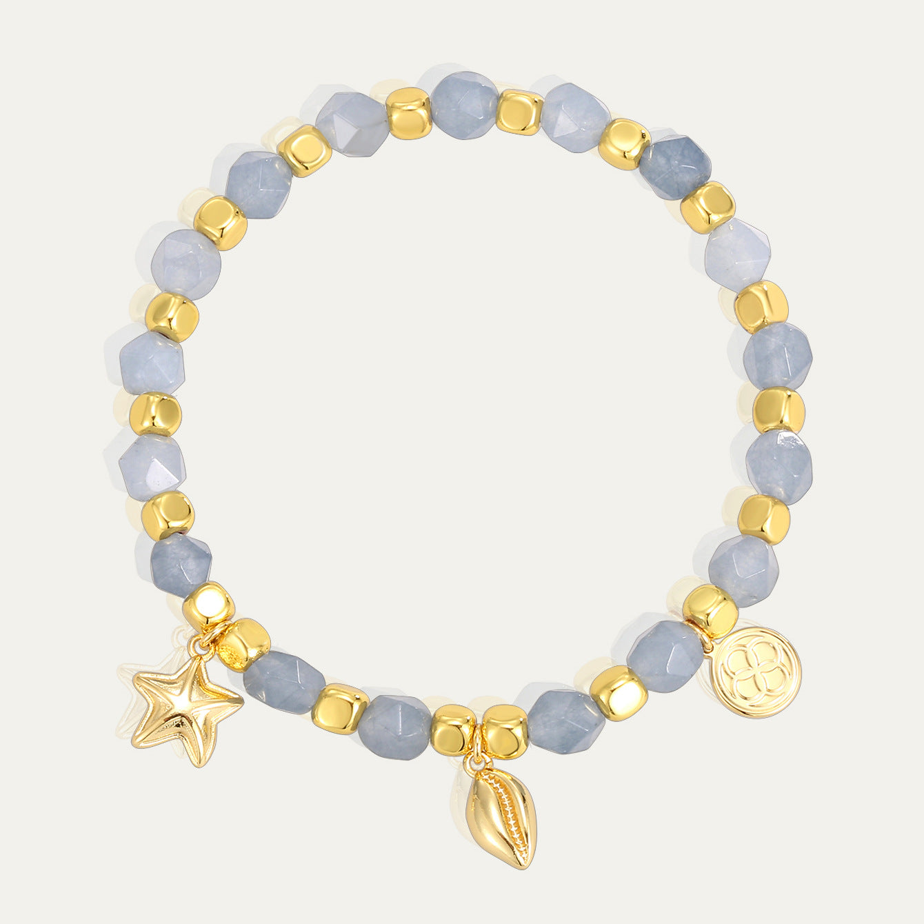 CYB0239  Design Starfish Beaded Beach Bohemian Bracelet