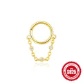 Hoop Cuff 925 Sterling Silver Earrings — wearable scale detail — jewelry finish and design detail