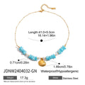Starfish Stainless Steel 18K Gold-Plated Bracelet — additional design view — jewelry finish and design detail