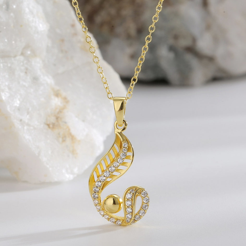 Fox Tail Pendant Necklace S925 Silver Vintage Choker