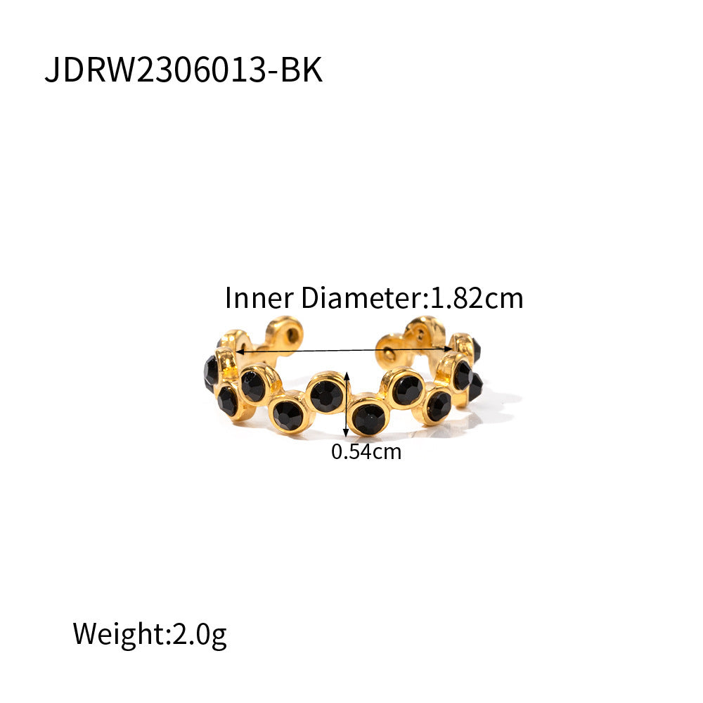 Jewelry Stainless Steel Line Ring Non-Fading Jewelry Design ring