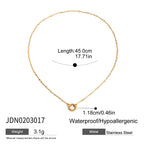 Stainless Steel diy Adjustable Necklace Choker Jewelry for Women