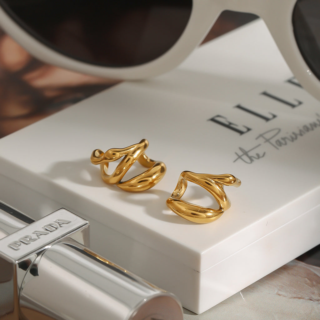 Earrings Ear Clips for Non-Pierced Ears Earrings Stainless Steel Jewelry