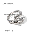 18K Gold-Plated Brass Hammered Adjustable Ring styled for independent jewelry boutiques — jewelry finish and design detail