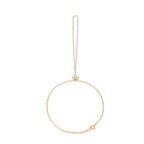 S925 Sterling Silver Inlaid Marquise Zircon Finger Bracelet For Women