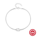 Snake Chain 925 Sterling Silver Bracelet — design silhouette — jewelry finish and design detail