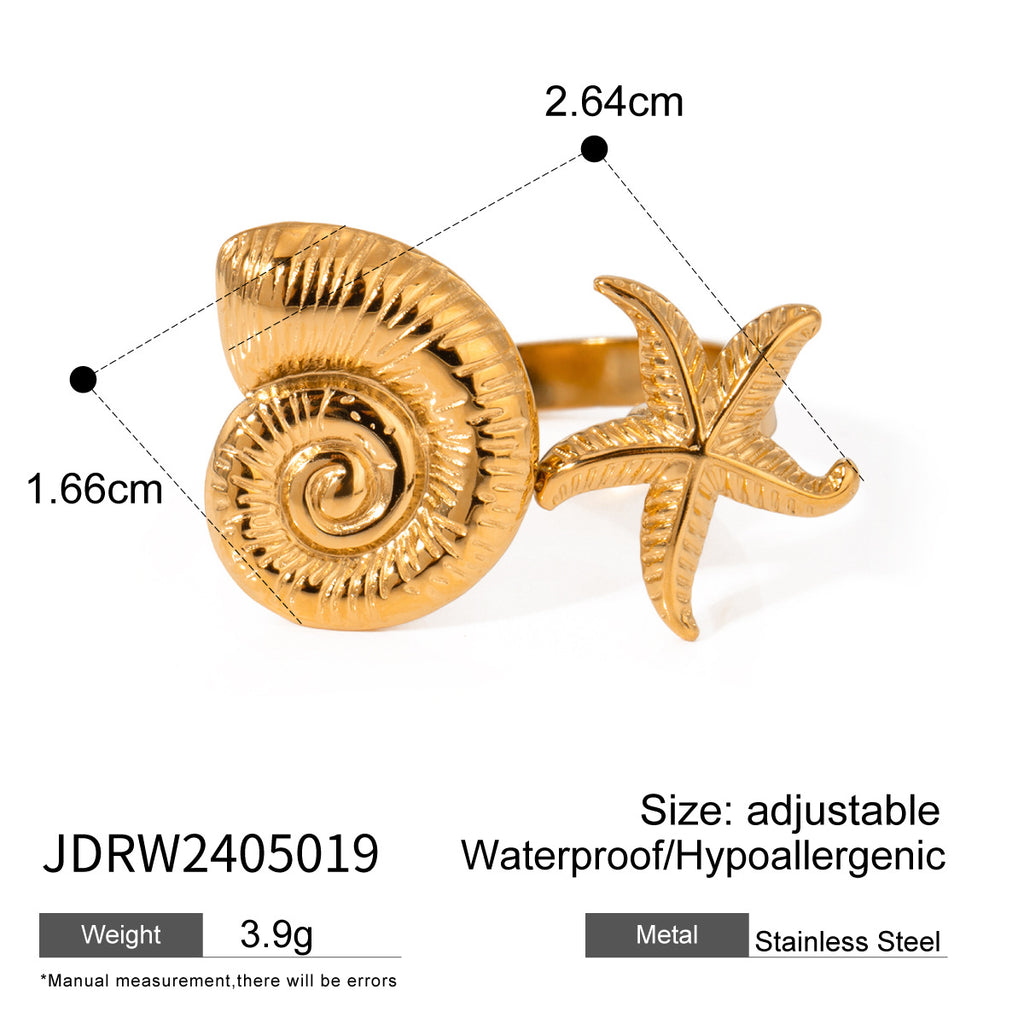 Ring Women's Design Stainless Steel Jewelry Non-Fading Jewelry rings