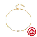 925 Sterling Silver Eye Tennis Diamond Bracelet For Women — collection product image 06