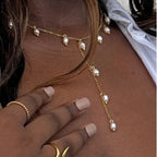 Cross Long Necklace y Word Chain Stainless Steel Jewelry Sweater Chain