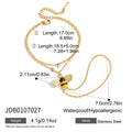 Bee Stainless Steel Gold-Plated Bracelet — jewelry construction