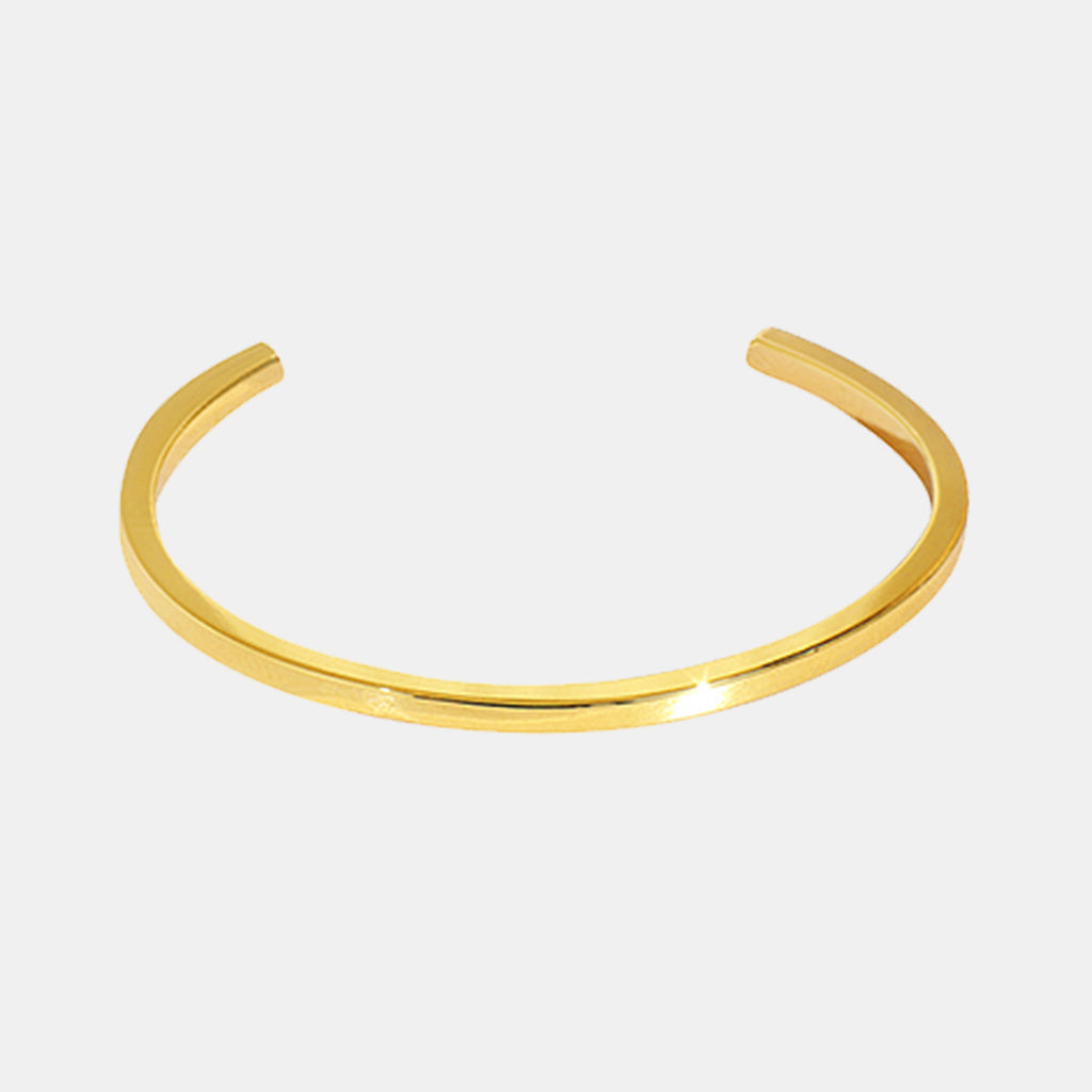 B0353 Simple Smooth Open Geometric Bracelet Fashion Bracelet Jewelry