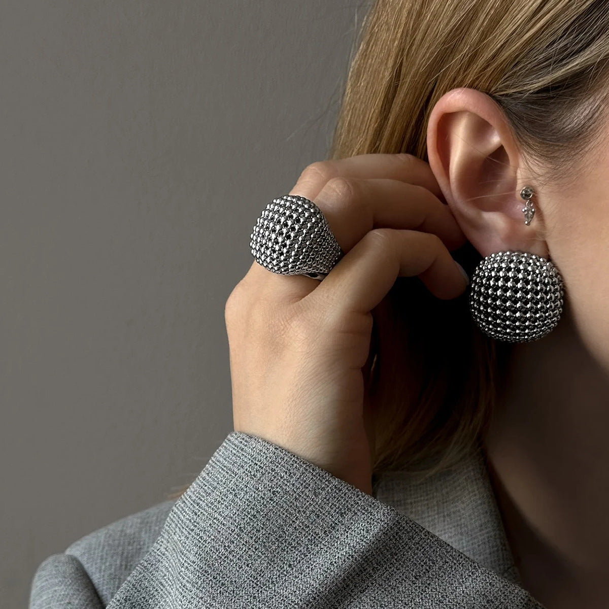 Hollow Ring Non-Fading Jewelry for Women Rings