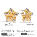 Original Design Abalone Shell Necklace Earrings Stainless Steel Jewelry