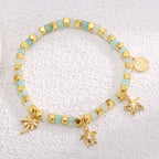 CYB0238Fashion Bohemian Bracelet with Starfish Beads