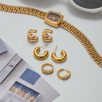 Stainless Steel Snake Earrings Jewelry Earrings Non-Fading Earrings