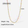 Gold-Plated Brass Snake Herringbone Necklace — Elevated Essential Thoughtful Design detail — jewelry finish and design detail