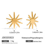 2H Stainless Steel Earrings Ear Jewelry Design Sense Zircon Stud Earrings Accessories