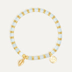 CYB0231Copper plating14k Gold Vintage Bohemian Shell Bracelet String