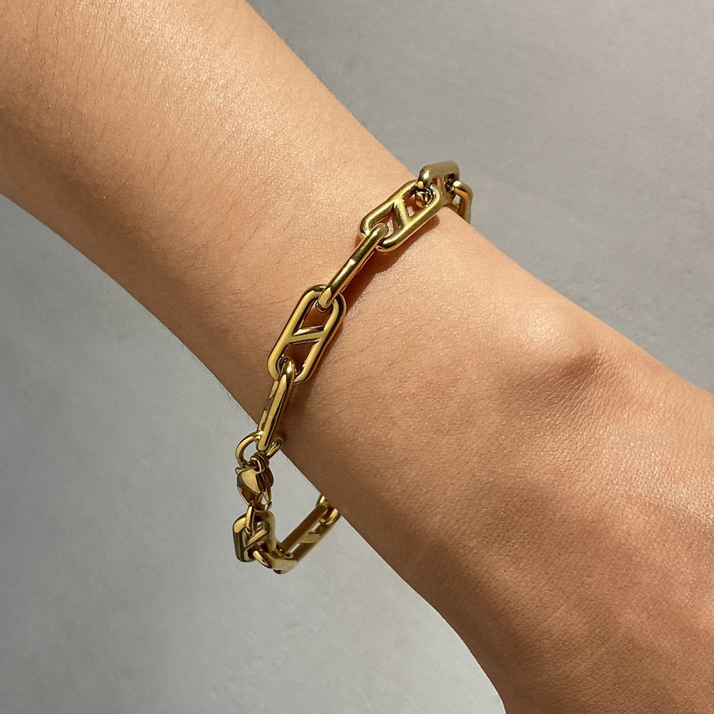 Stainless Steel gold Bracelet Metal Chain Non-Fading Product