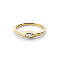 s925Sterling Silver Design Diamond Ring Retro Fashion Eye Ring for Women Eye Drill — collection product image 06