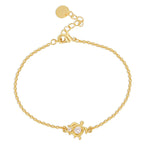 CYB0357 Turtle Copper Plated14k Gold Bracelet fashion Jewelry Beach Bracelet