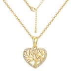 CYN0243 Love Tree Luxury Copper Necklace New Pendant