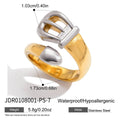 18K Gold-Plated Stainless Steel Bracelet — Everyday Classic — alternate product view — jewelry finish and design detail