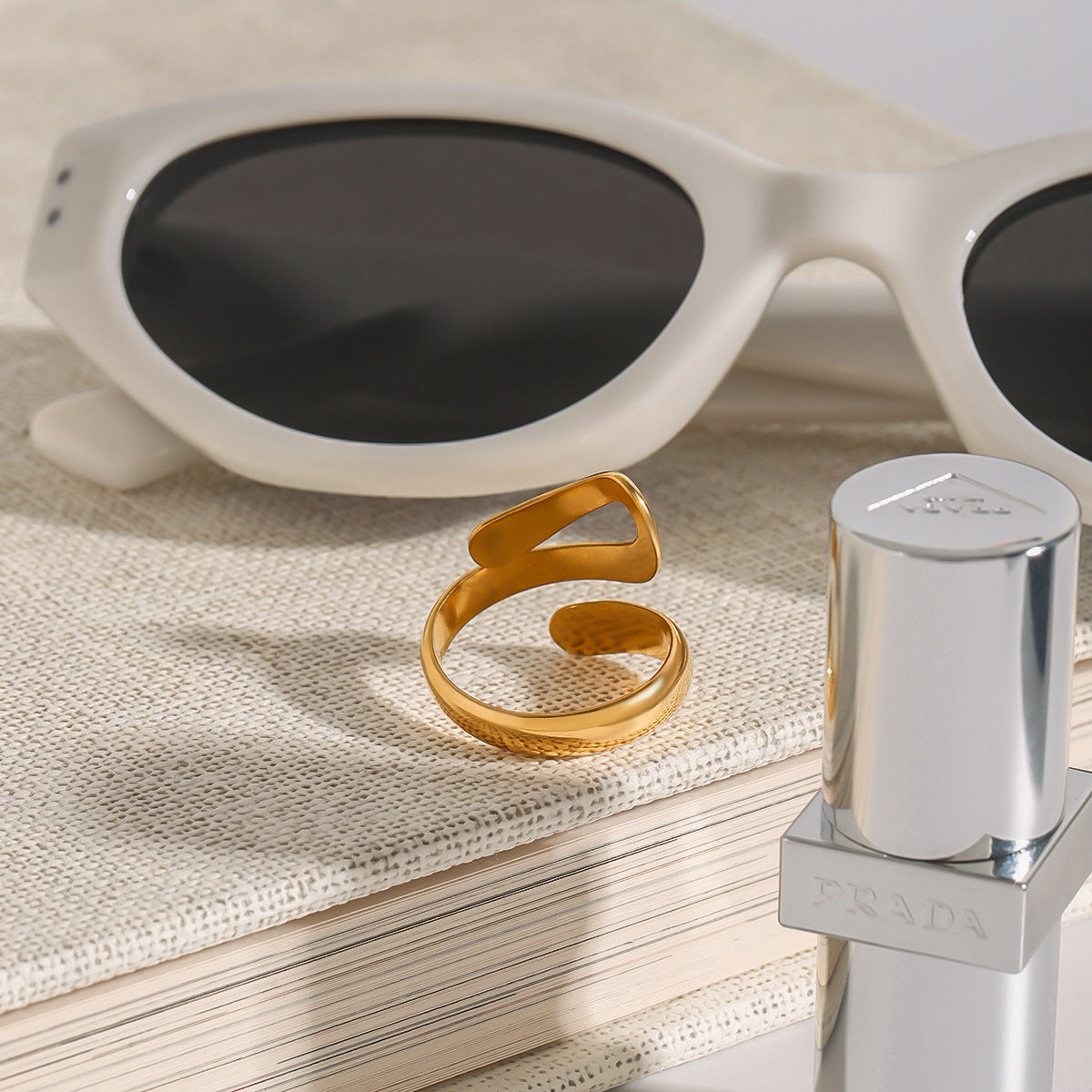 2H Jewelry Stainless Steel Ring Non-Fading Jewelry Ring rings