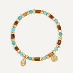 CYB0265 Vintage Bohemian Round Beaded Fashion Trend Bracelet