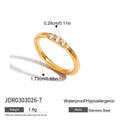 Stainless Steel Bracelet in Gold-Plated — Everyday Classic — detail view — jewelry finish and design detail