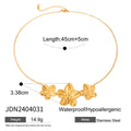 Gold-Plated Stainless Steel Floral Pearl Cuff Bracelet — alternate product view — jewelry finish and design detail