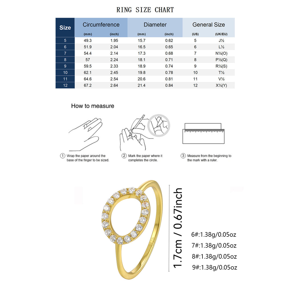 SR0032 S925Silver Hollow Ring for Women Minimalist Fashion Ring Jewelry