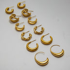 Earrings, ear studs, stainless steel jewelry for women, non-fading ear accessories