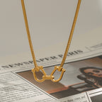 Necklace Non-Fading Jewelry gold Clavicle Chain Stainless Steel Accessories