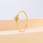 CYR0603 New Little Bee Ring Fresh Style Gold-Plated for Women