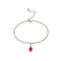 Gold-Plated Brass Minimalist CZ Bracelet with Cubic zirconia Detail with a minimalist design profile — jewelry finish and design detail
