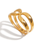 Stainless Steel Open Bracelet Non-Fading Jewelry Bangle