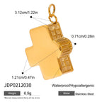 Bracelet Diy Jewelry Accessories Stainless Steel Necklace Pendant Pendant Accessories Materials