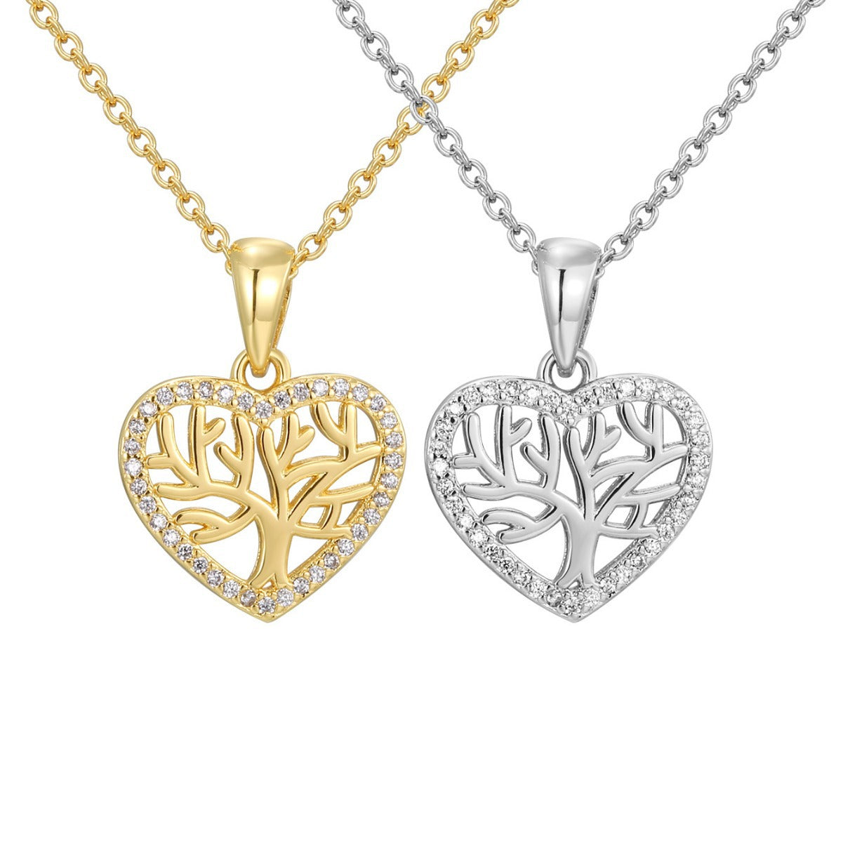 CYN0243 Love Tree Luxury Copper Necklace New Pendant