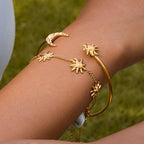 Bracelet Sun Jewelry Stainless Steel Accessories for Women Non-Fading