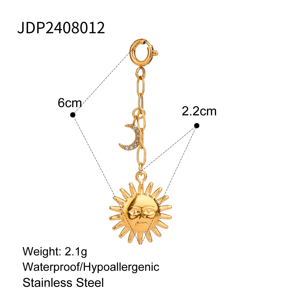 Stainless Steel Bikini Connection Buckle diy Pendant Jewelry Accessories