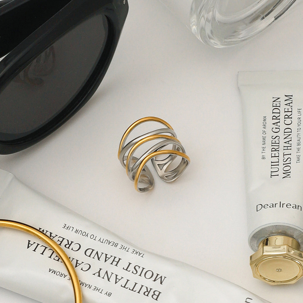 Original design jewelry stainless steel ring non-fading accessory rings