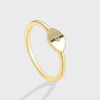R0145 Personalized Simple Marquise-Shaped Zircon Ring Demon's Eye Ring for Women