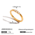 Stainless Steel Bracelet in Gold-Plated — Everyday Classic — finish and profile — jewelry finish and design detail